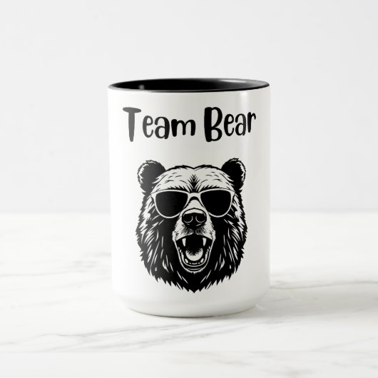 Mannschaftsbär Tasse (Zentrum)