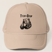 Mannschaftsbär Truckerkappe (Vorderseite)