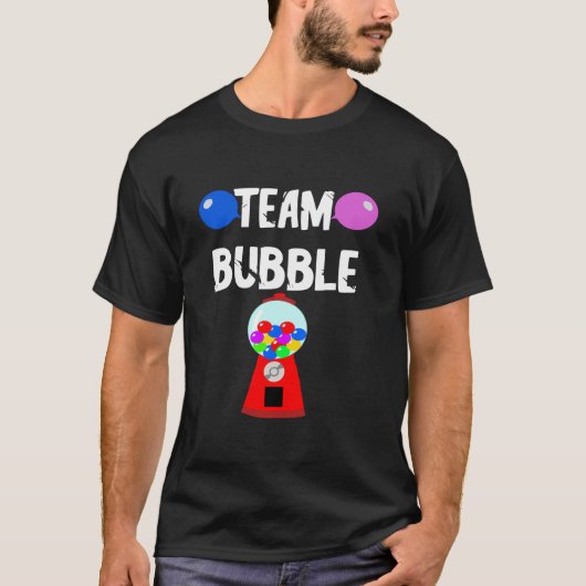Mannschaftsblase Gumball Squad Kaukaue Crew Bonbon T-Shirt (Vorderseite)