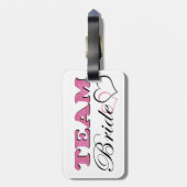 Mannschaftsbrille - blassrosa gepäckanhänger (Rückseite vertikal)