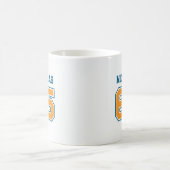 Mannschaftsfarben Trikotnummer Kaffeetasse (Mittel)