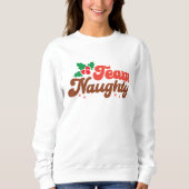 Mannschaftsfreudliche Weihnachten Sweatshirt (Vorderseite)