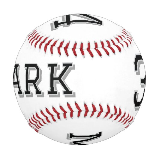 Mannschaftsname hinzufügen Spielername Datum Sport Baseball (Rückseite)