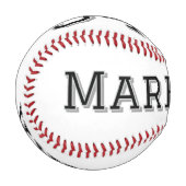 Mannschaftsname hinzufügen Spielername Datum Sport Baseball (Vorderseite Links)