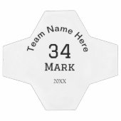 Mannschaftsname hinzufügen Spielername Datum Sport Fußball (Flach)