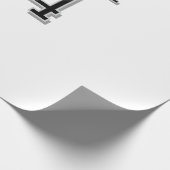 Mannschaftsname hinzufügen Spielername Datum Sport Geschenkpapier (Ecke)