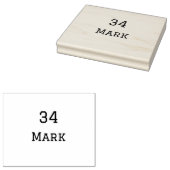 Mannschaftsname hinzufügen Spielername Datum Sport Gummistempel (Stempel)