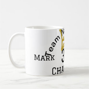 Mannschaftsname hinzufügen Spielername Datum Sport Kaffeetasse