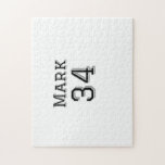 Mannschaftsname hinzufügen Spielername Datum Sport Puzzle<br><div class="desc">Gestaltung</div>