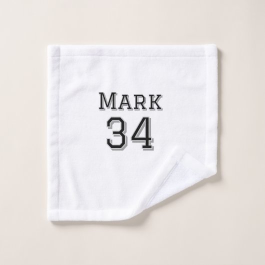 Mannschaftsname hinzufügen Spielername Datum Sport Waschlappen (Waschlappen)