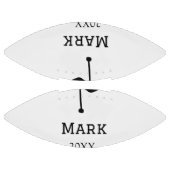 Mannschaftsname hinzufügen Spielernamensdatum Spor Football (Paneele)