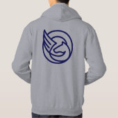 Mannschaftsrabvogel Hoodie (Rückseite)