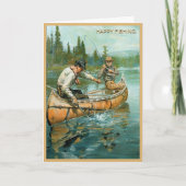 Mannschaftsschiff Angelkarte Karte (Vorderseite)