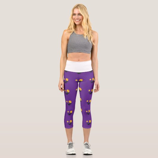 Mannschaftssocken Capri Leggings (Vorderseite)