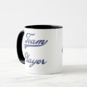 Mannschaftsspieler Tasse (Vorderseite Links)
