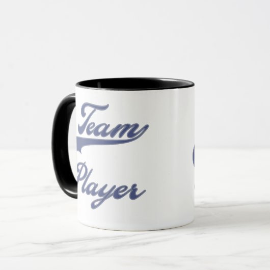 Mannschaftsspieler Tasse (Vorderseite Links)