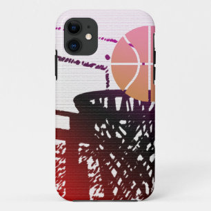Mannschaftssport-Ball-Basketball-Netz-Zug-Spiel Case-Mate iPhone Hülle
