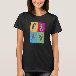 Mannschaftssport und Racquetball Sport Racquetball T-Shirt