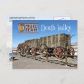 Mannschaftswagen, Death Valley, Kalifornien Postkarte (Vorne/Hinten)