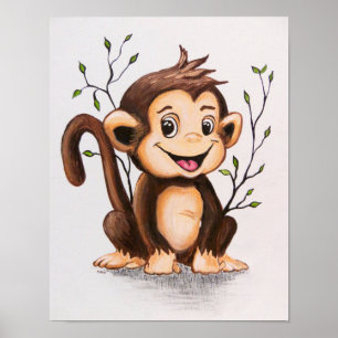 Manny, das Monkey Poster
