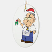 Manny der Maurer Keramik Ornament (Links)