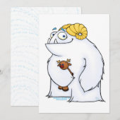 Manny der Yeti, Karte (Vorne/Hinten)