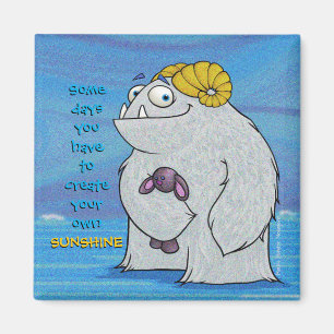 Manny der Yeti, Magnet