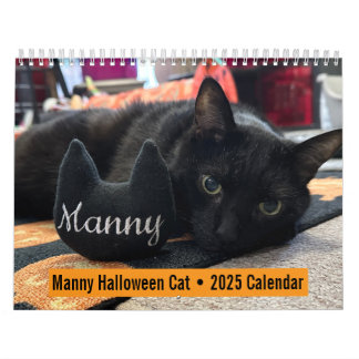 Manny Halloween Cat 2025 Kalender