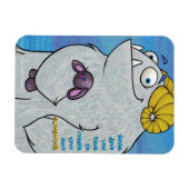Manny the Yeti, Magnet (Horizontal)