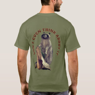 Manny und der Waschbär: Hund vorne Waschbär hinten T-Shirt