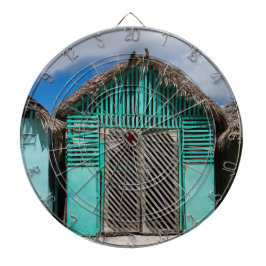 Mano Juan village in Saona Domenican Republic Dartscheibe