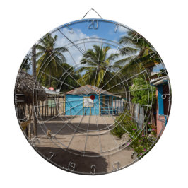 Mano Juan village in Saona Domenican Republic Dartscheibe