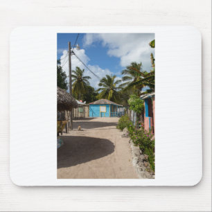 Mano Juan village in Saona Domenican Republic Mousepad