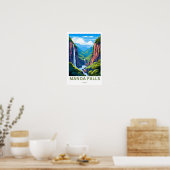 Manoa Falls Hawaii Travel Print Poster (Küche)