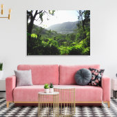 Manoa Valley, Hawaii Leinwanddruck (Insitu (Wohnzimmer))