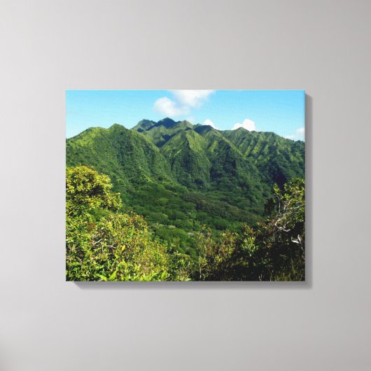 Manoa Valley Morning Leinwanddruck (Vorderseite)