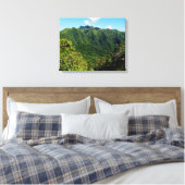 Manoa Valley Morning Leinwanddruck (Insitu (Schlafzimmer))