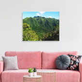 Manoa Valley Morning Leinwanddruck (Insitu (Wohnzimmer))