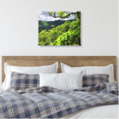 Manoa Valley, O'ahu, Hawai'i Leinwanddruck (Insitu (Schlafzimmer))