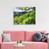 Manoa Valley, O'ahu, Hawai'i Leinwanddruck (Insitu (Wohnzimmer))