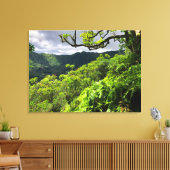 Manoa Valley, O'ahu, Hawai'i Leinwanddruck (Insitu (Wohnzimmer))