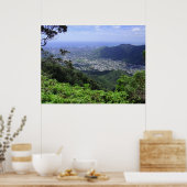 Manoa Valley, O'ahu, Hawai'i Poster (Küche)