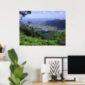 Manoa Valley, O'ahu, Hawai'i Poster (Heimbüro)