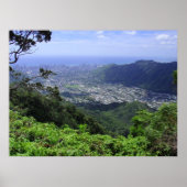 Manoa Valley, O'ahu, Hawai'i Poster (Vorne)