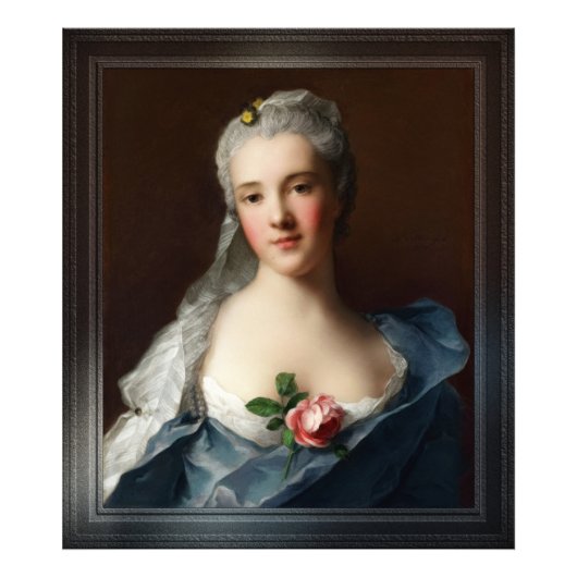 Manon Balletti von Jean-Marc Nattier Fotodruck (Vorne)