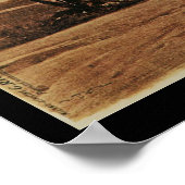 Manon Lescaut Vintage Postkarte Poster (Ecke)