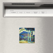 Manookian - hawaiianische Landschaft Magnet (In Situ (Geschirrspüler))