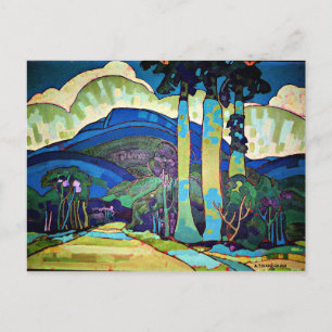 Manookian - hawaiianische Landschaft Postkarte