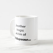 MANopause Kaffeetasse (Vorderseite Links)