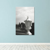 Manor Gardens Schöner Urn Leinwanddruck (Insitu (Holzboden))